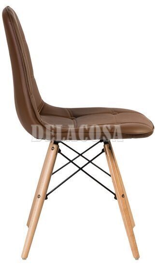 Стул Eames LMZL-PP301 коричневый